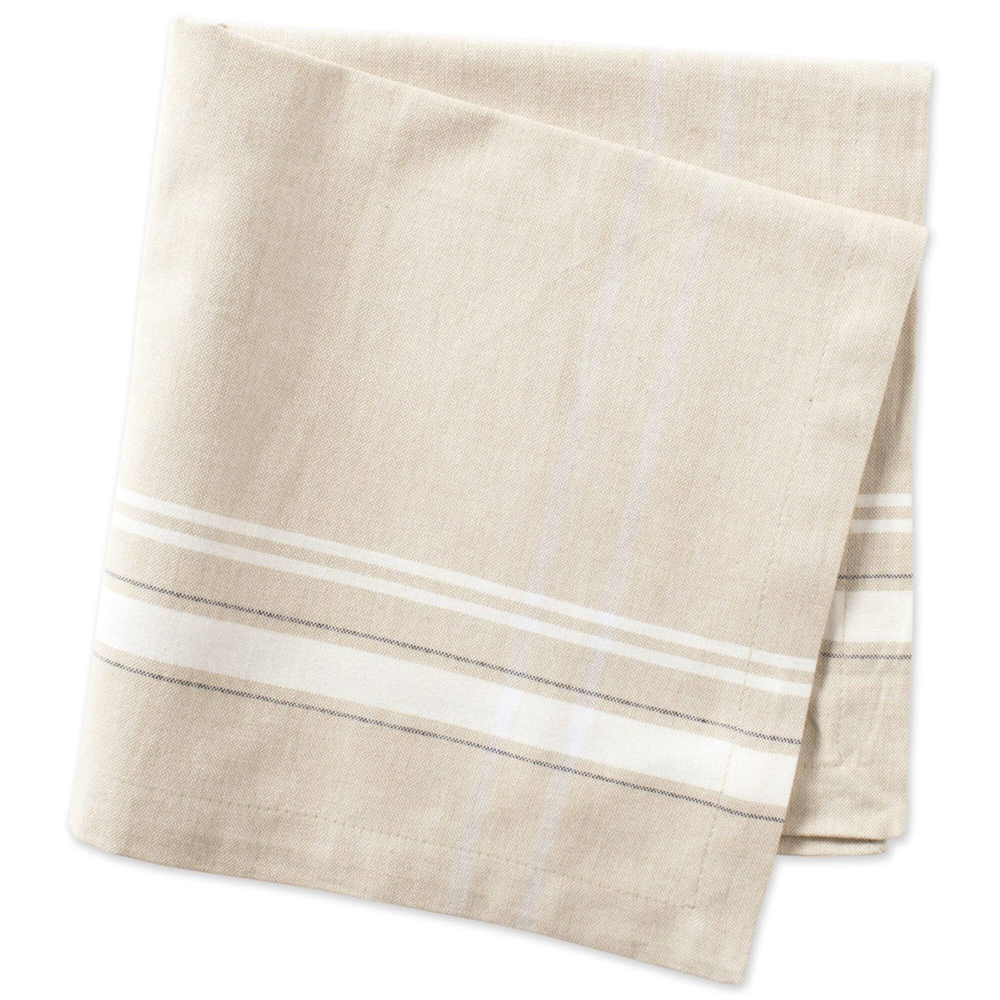 DII® French Stripe Cloth Dinner Napkins